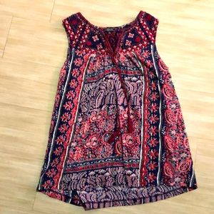 🔴Lucky Brand Sleeveless Blouse🔴